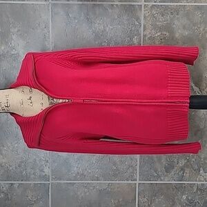 Vintage Cotton Blend Jacket Large  Red Large